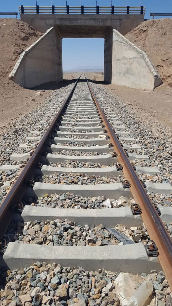 خط ریل راه آهن بافق-اقلید شیراز