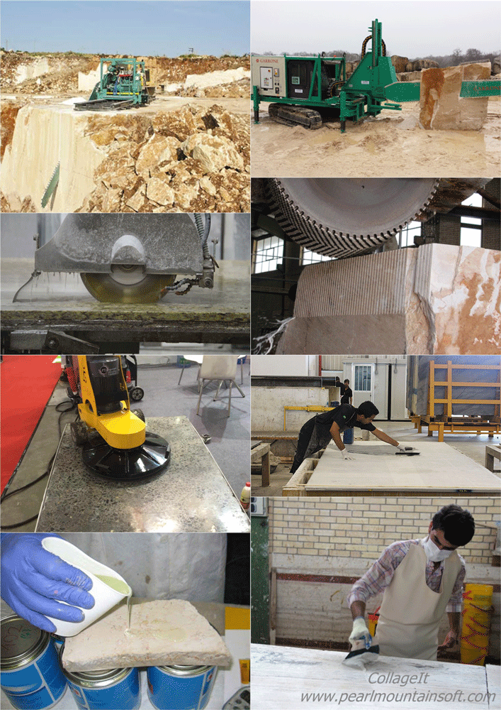 سنگ، ازمعدن تا ساختمان