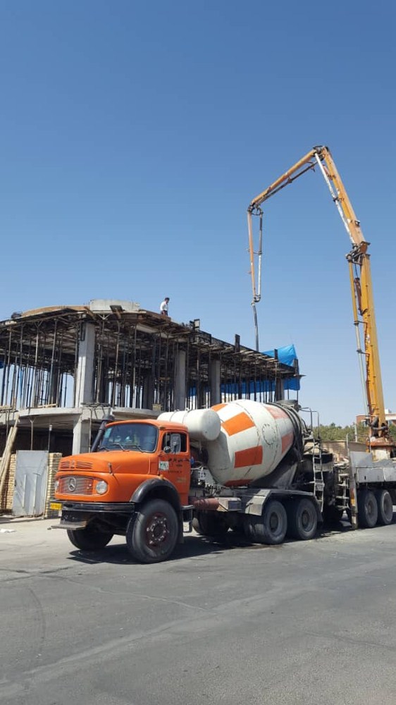 پروژه بتن ریزی خیابان مسکن