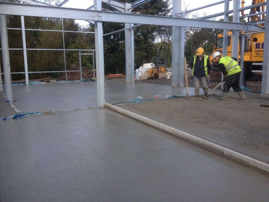 آموزش مراحل بتن ریزی کف